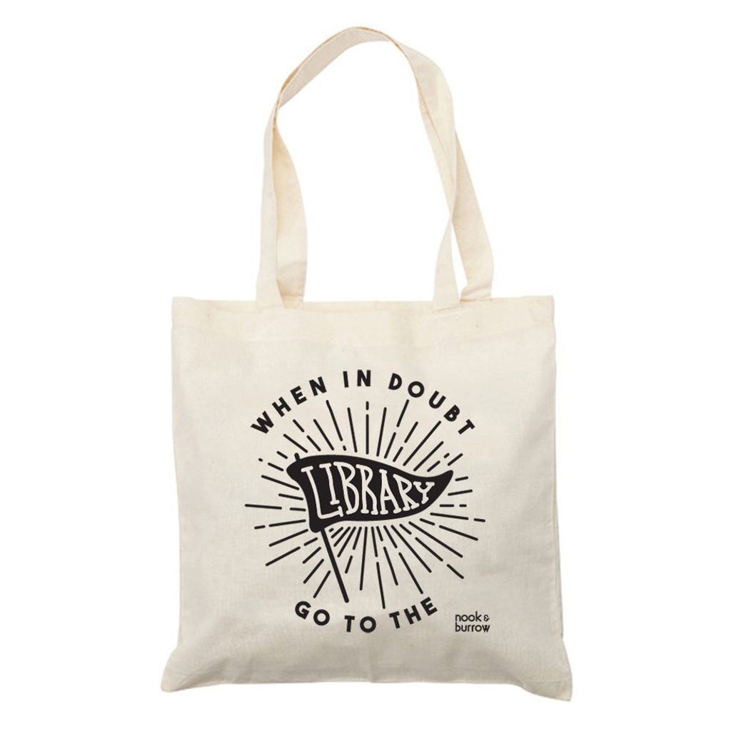When in Doubt, Go to the Library Tote