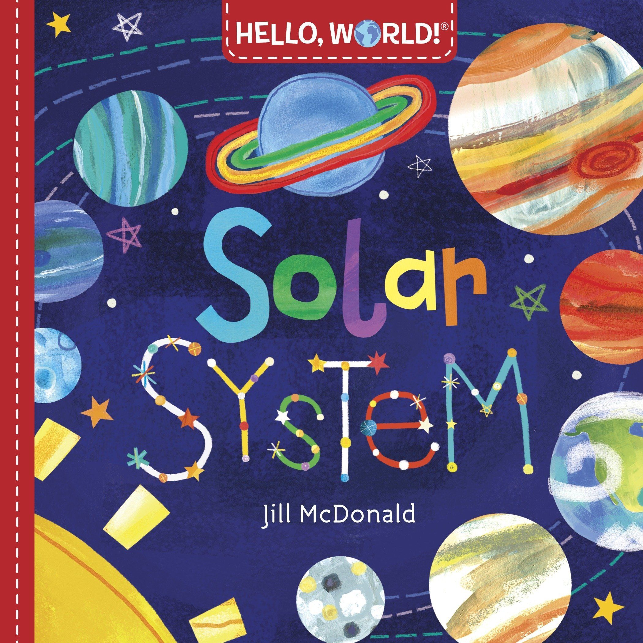 Merhaba Dünya Güneş Sistemi kitap kapağı