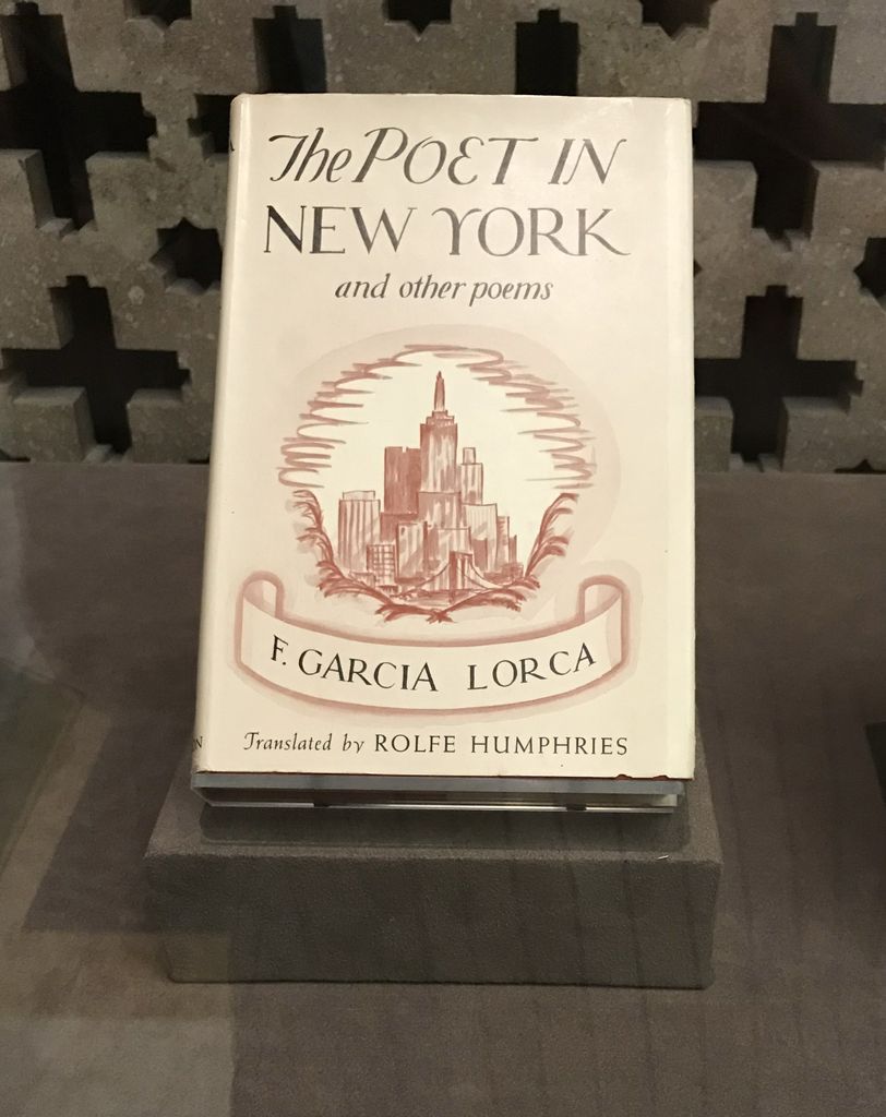The Poet In New York by F. Garcia Lorca