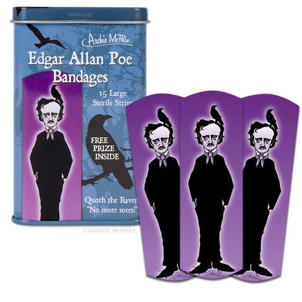 Edgar Allen Poe bandages