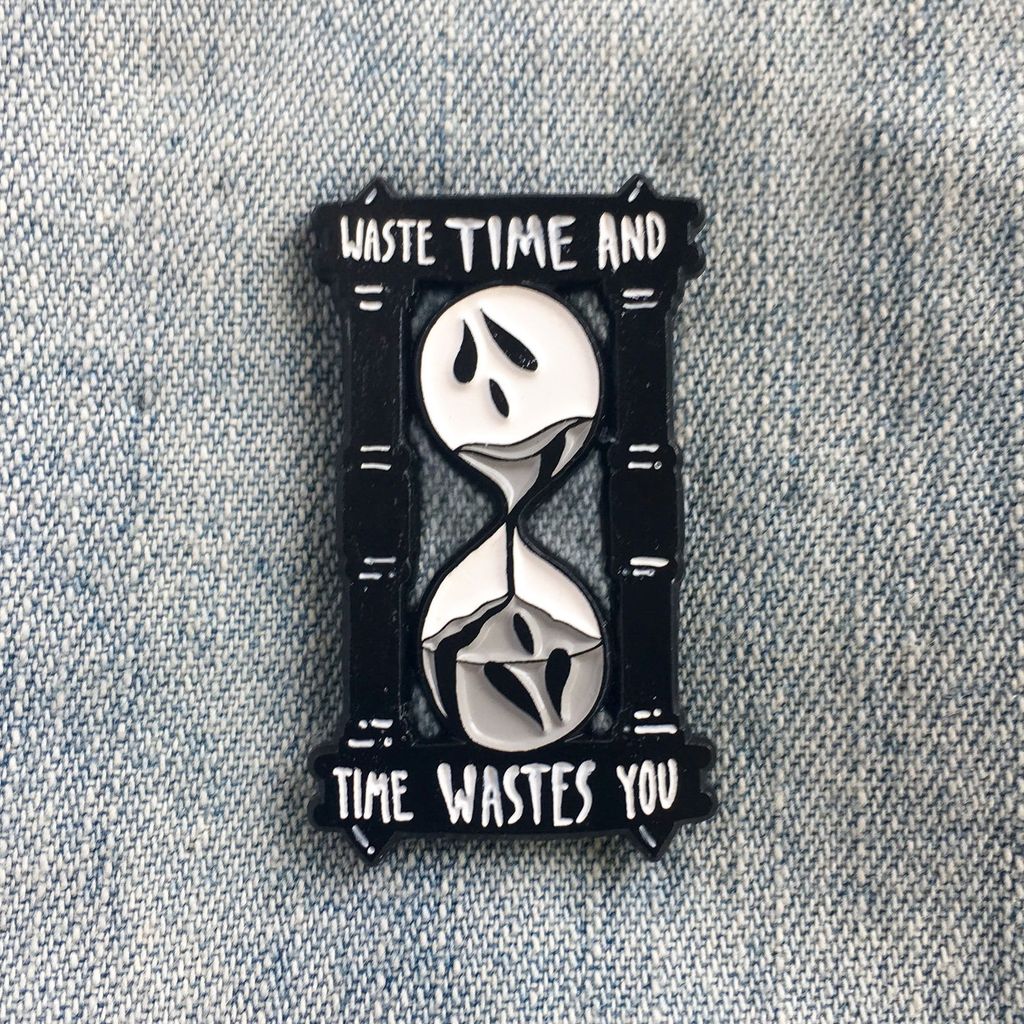 hourglass pin