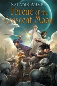 book cover throne of the crescent moon