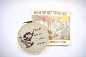 Where the Wild Things Are Embroidery