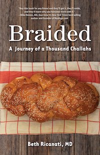 braided challah memoir cookbook