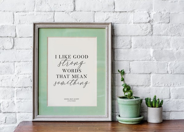Little Women Louisa May Alcott I like good strong words that mean something jo march