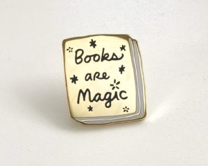 Books Are Magic Pin