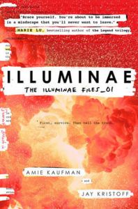 Illuminae by Amie Kaufman and Jay Kristoff book cover