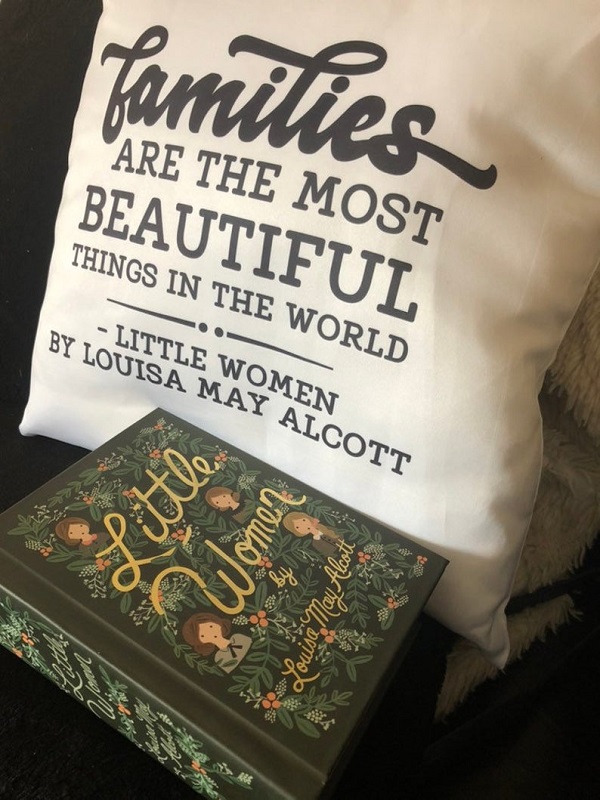 Little Women Louisa May Alcott quote families are the most beautiful things in the world jo march