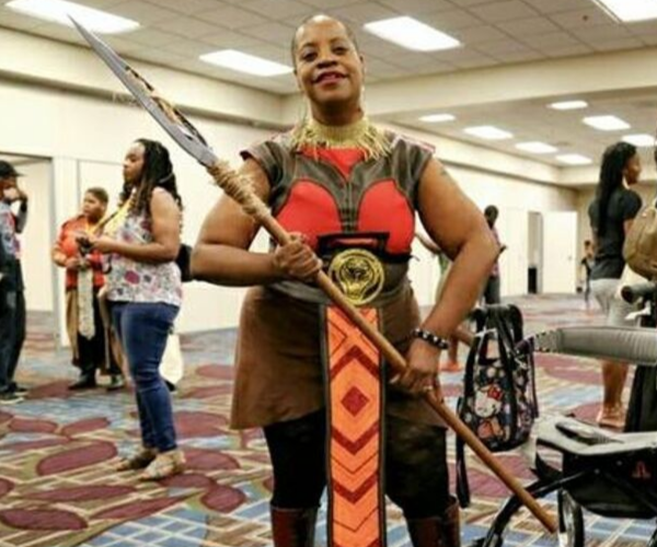 Okoye Costume from Marvel Costumes | bookriot.com