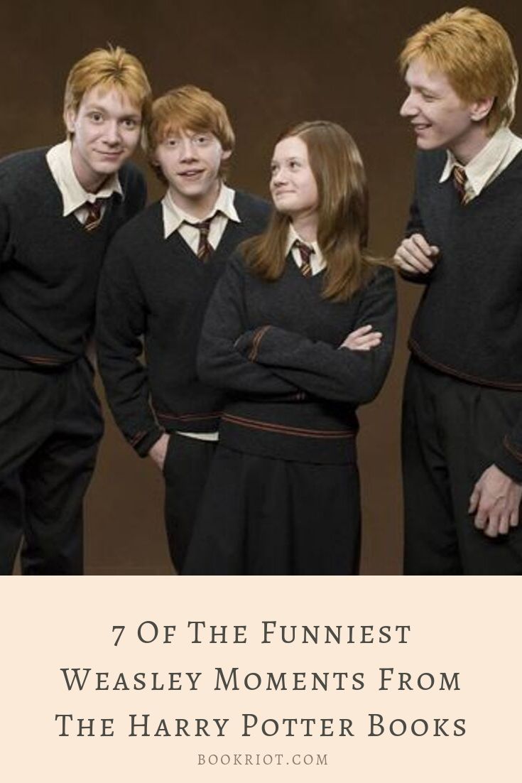 7 of the Funniest Weasley Moments From the Harry Potter Books