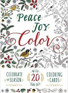 12 Stunning Christmas Coloring Books and Postcard Sets - 10