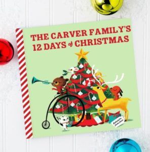 Personalized Family Christmas Book