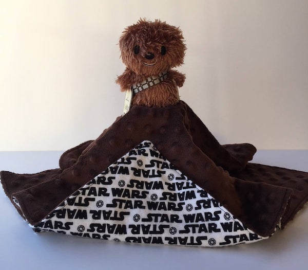 chewbacca baby blanket