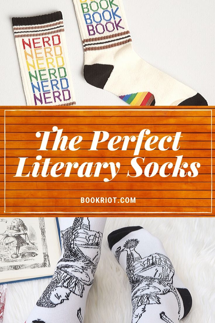 Sock It To 'Em Great Literary Socks To Warm Your Feet