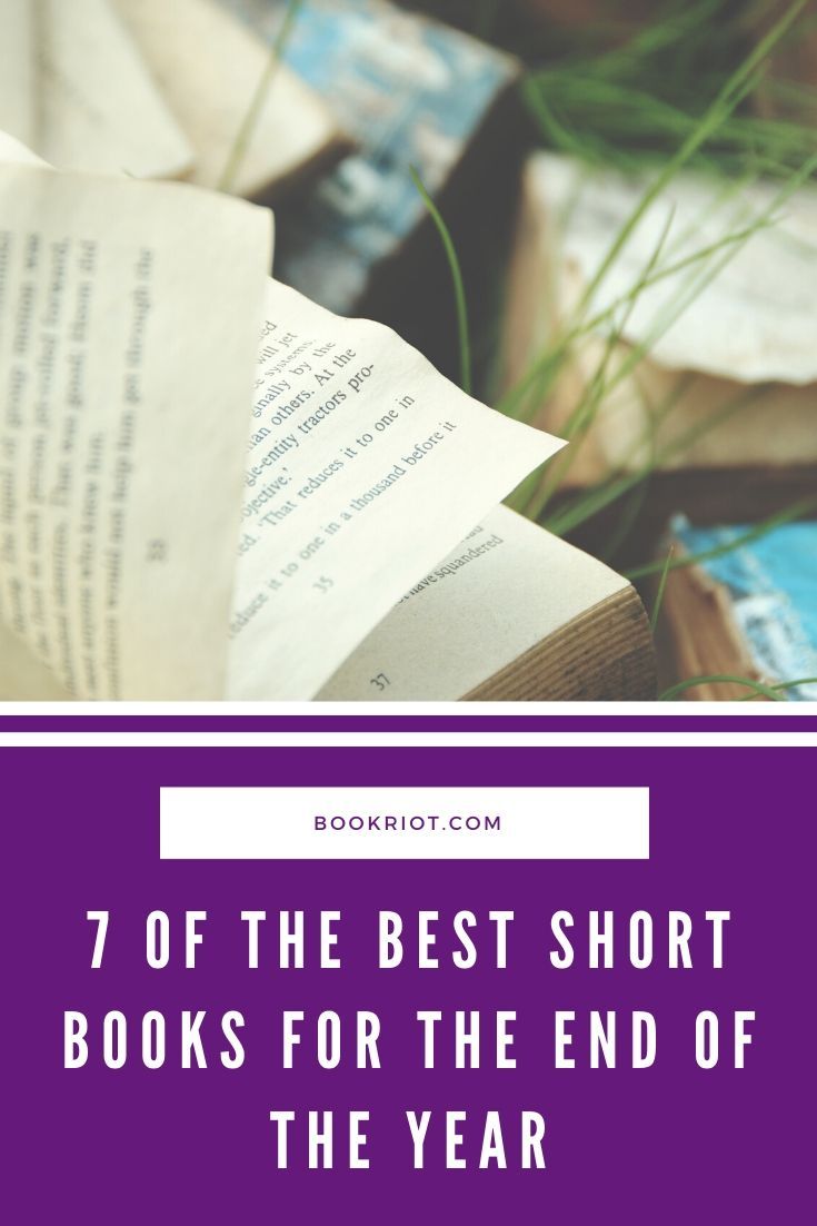 7 of the Best Short Books for the Goodreads Challenge Book Riot
