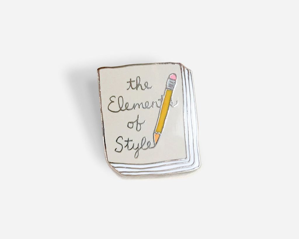 Write On With These Enamel Pins for Writers - 36