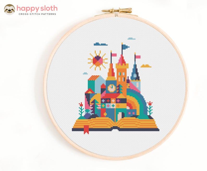 Lit Stitch: 25 Cross Stitch Patterns for Book Lovers — SewLéana