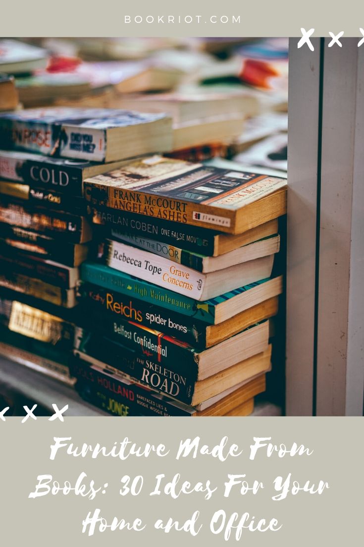 Furniture Made From Books 30 Ideas for Your Home and Office