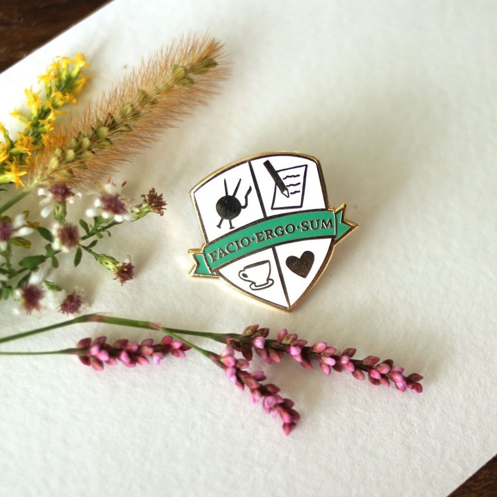 Write On With These Enamel Pins for Writers - 8