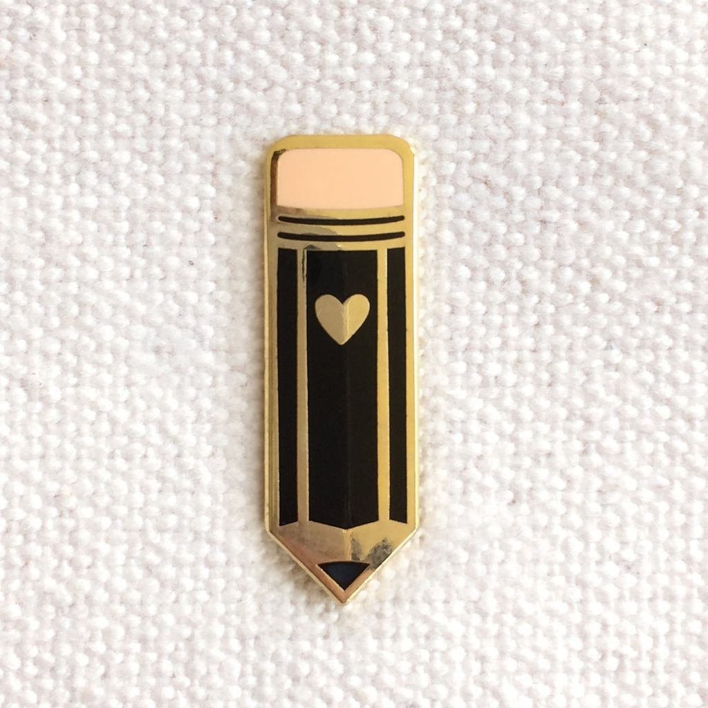 Write On With These Enamel Pins for Writers - 45