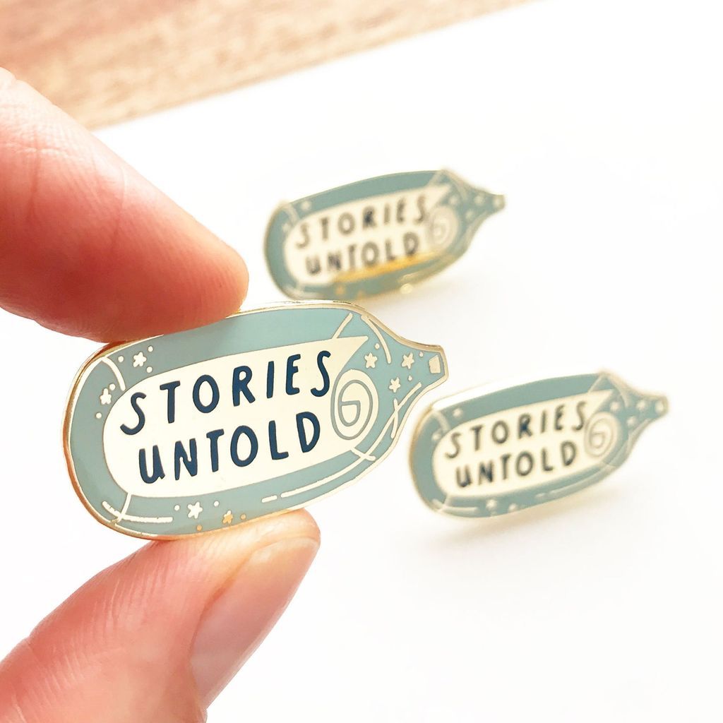 Write On With These Enamel Pins for Writers - 8