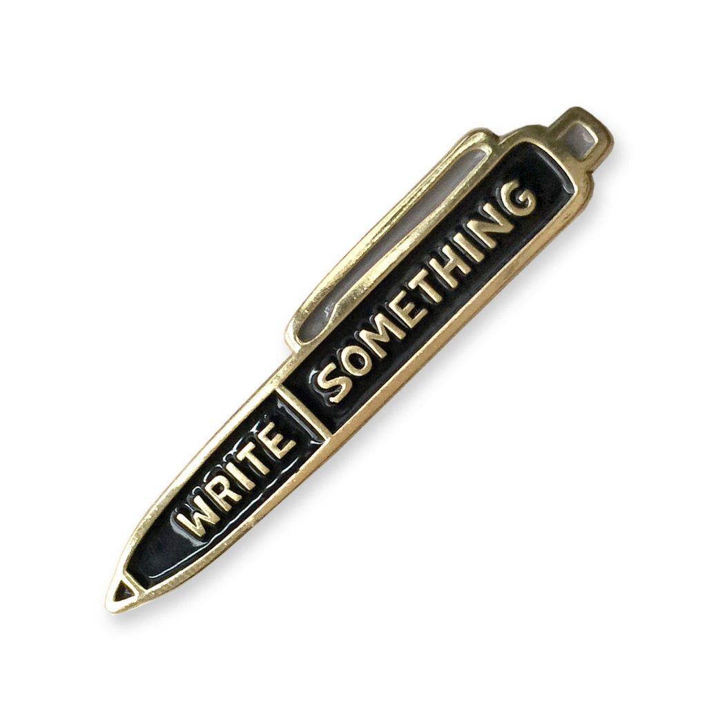 Write On With These Enamel Pins for Writers - 54