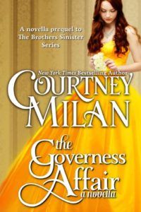 The Governess Affair by Courtney Milan cover
