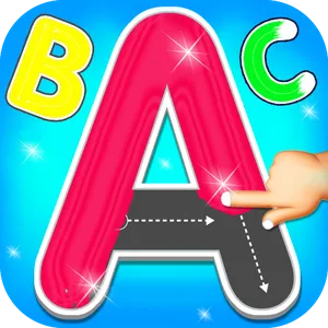 abc letter tracing app logo