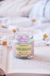 Book Hangover Candle