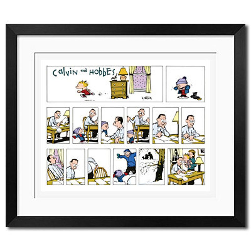 Greatest Dad Sunday comic art print