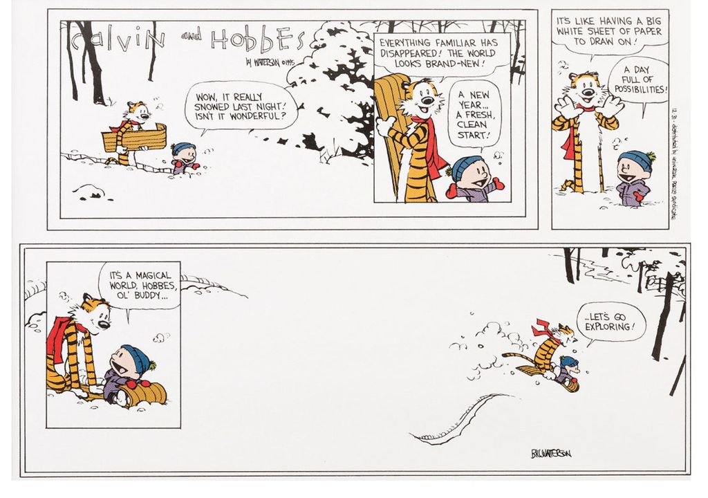 Bill Watterson final comic