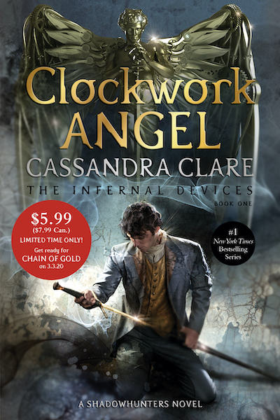 Canadian Giveaway: CLOCKWORK ANGEL by Cassandra Clare