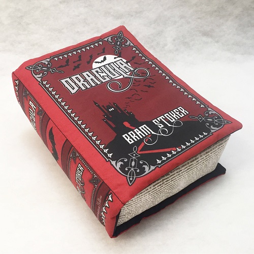 book pillow dracula themed gifts