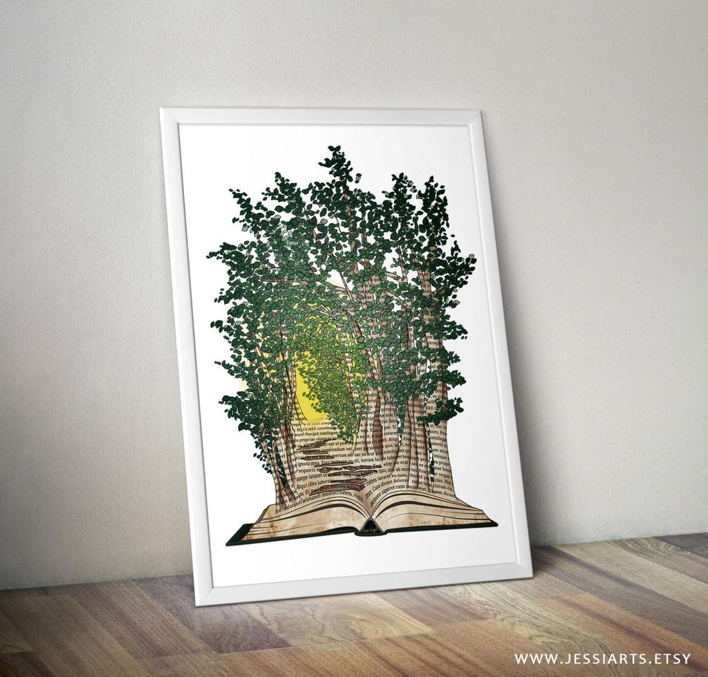 Beautiful Book Wall Art To Add Color To Your Spaces - 22