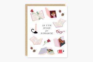 In the Mood for Romance Books Card