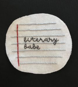 Literary babe patch