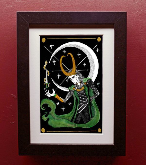 loki tarot card