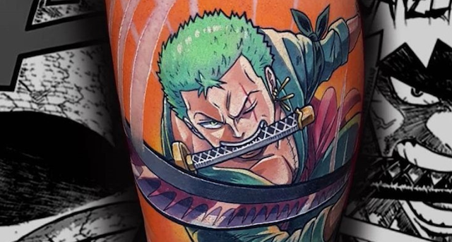 One Piece x Naruto x DBZ Tattoo : r/OnePiece