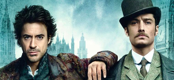 Robert Downey Jr. and Jude Law dressed Sherlock Holmes and John Watson. Image source: https://www.slashfilm.com/sherlock-holmes-3-release-date-new/