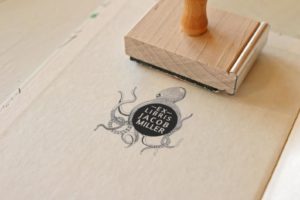 Squid Library Stamp