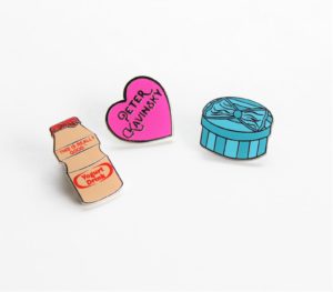 Peter K Enamel Pins