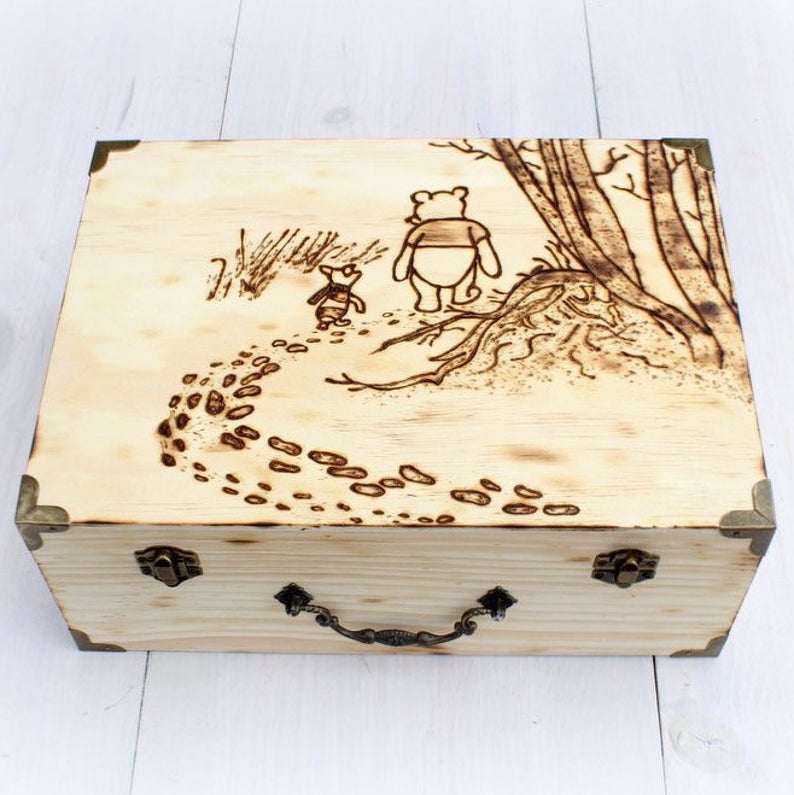 Winnie the Pooh keepsake box from Etsy https://www.etsy.com/listing/486771209/keepsake-box-memory-box-childs-baby-time?ga_order=most_relevant&ga_search_type=all&ga_view_type=gallery&ga_search_query=children%26%2339%3Bs+box&ref=sr_gallery-2-24&organic_search_click=1