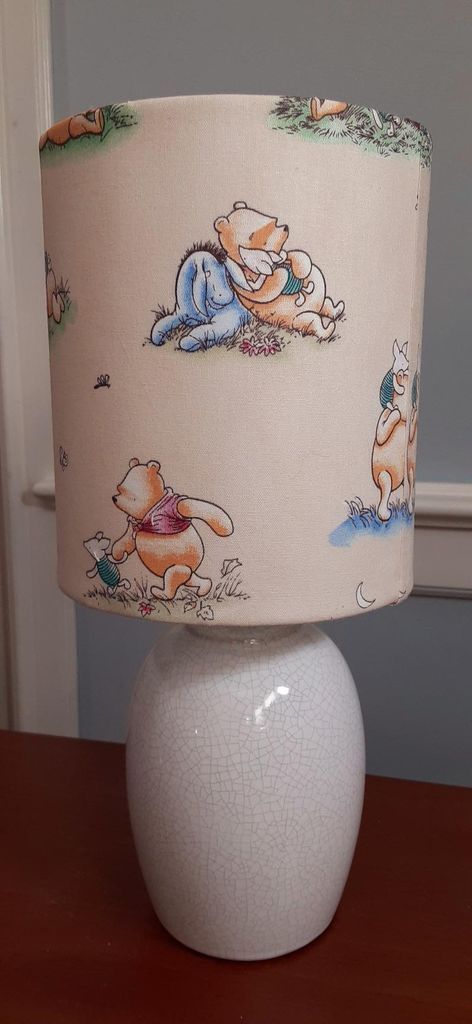 Winnie the Pooh lampshade from Etsy https://www.etsy.com/listing/726927697/classic-winnie-the-pooh-nurseryaccent?ref=shop_home_active_11&frs=1