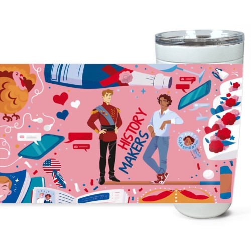 RWRB Alex & Henry History Makers Travel Mug by QueerBookCorner