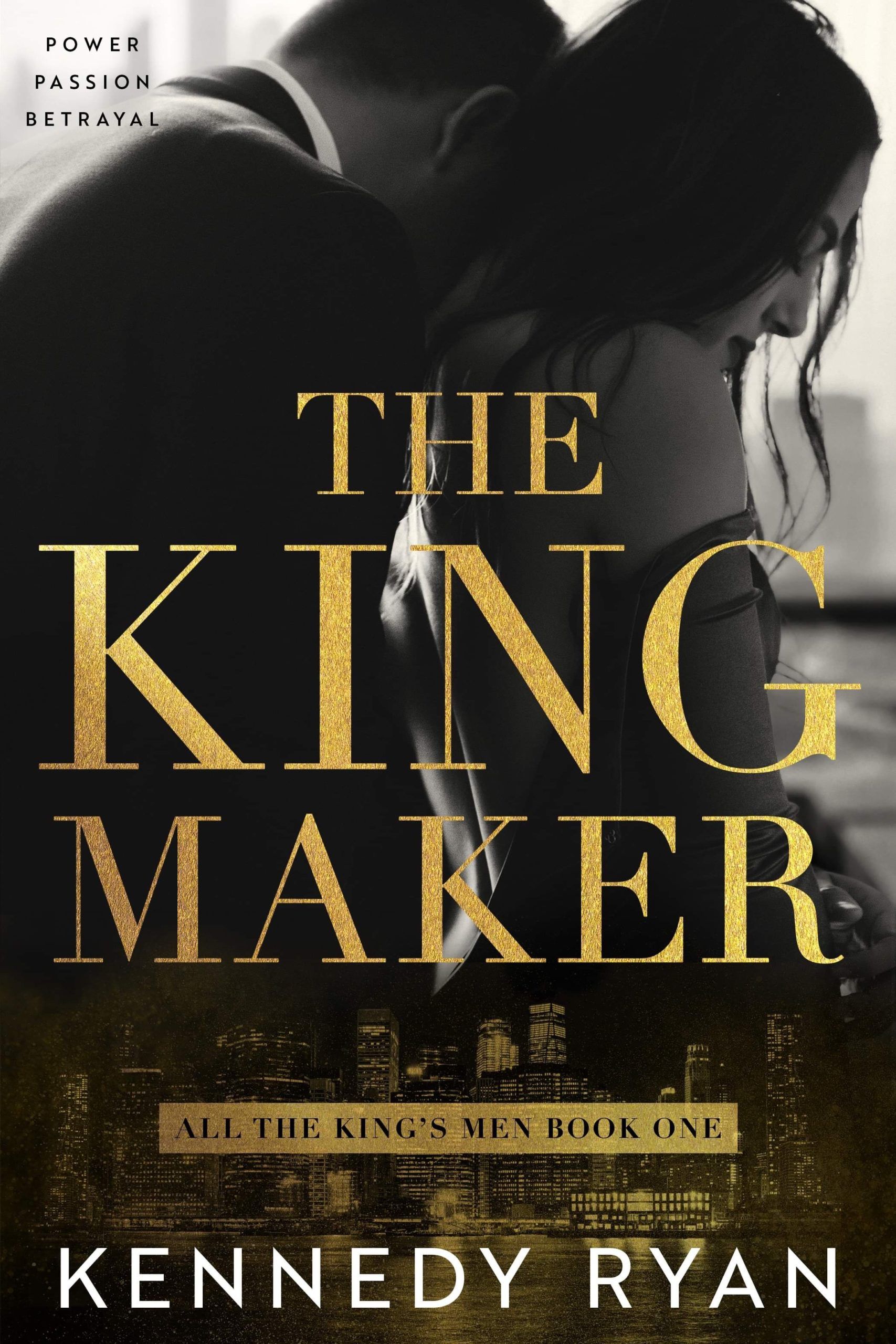 The Kingmaker Book Cover. Social justice romance.