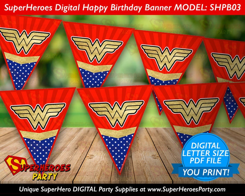 Wonder Woman banner