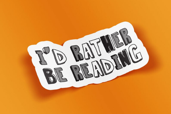 Rather Be Reading from Etsy Finds for Bookish Introverts | bookriot.com