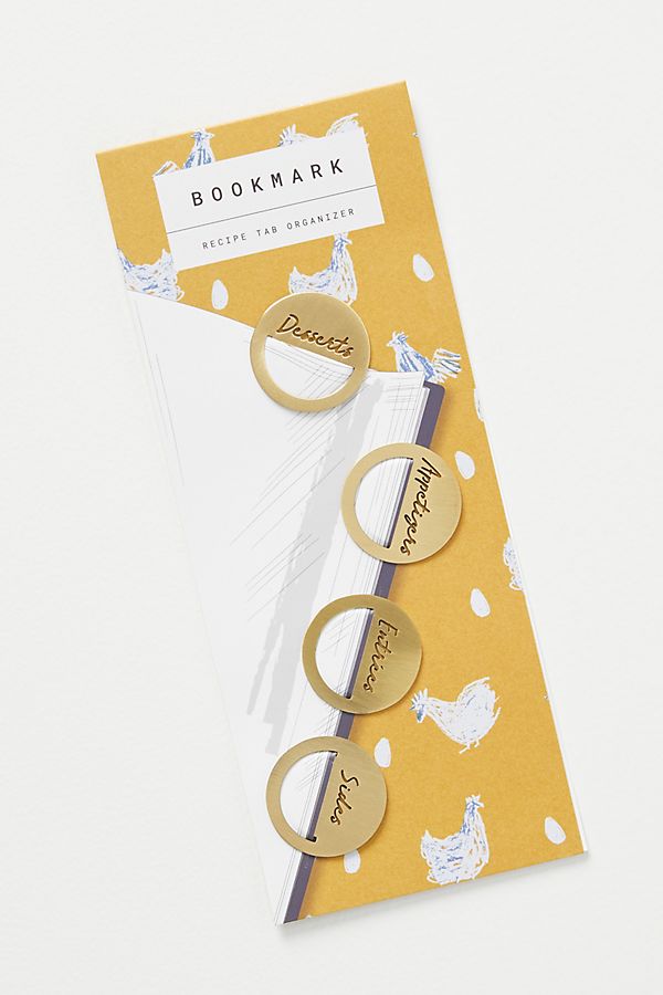 Cookbook bookmarks