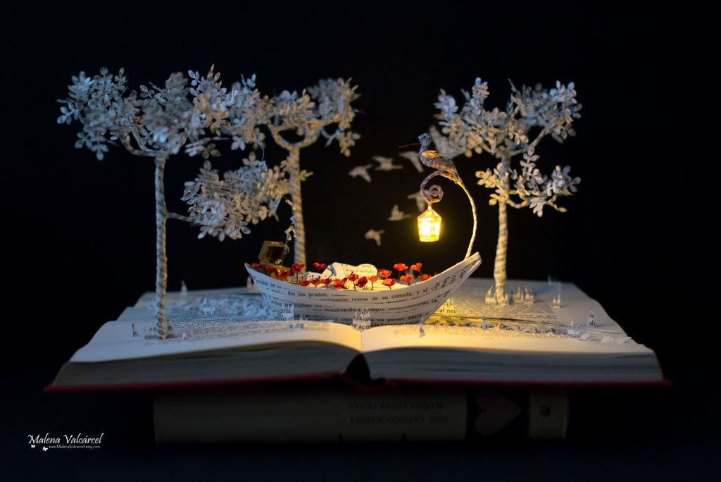 The Best Mind Boggling Book Sculptures You Can Own - 54