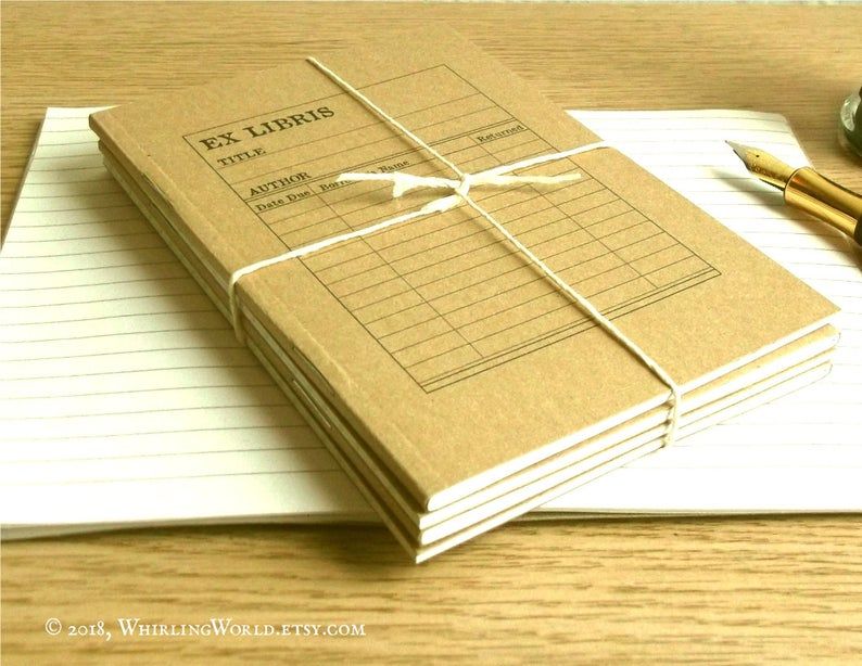 Check Out These Library Checkout Card Inspired Gifts - 41